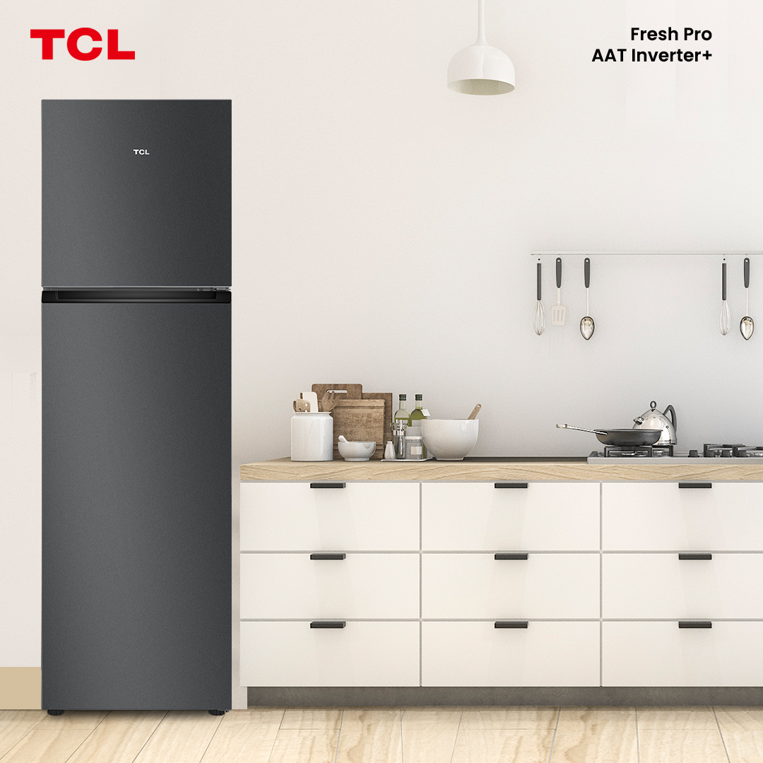 Make the switch to a better and healthier living with TCL’s AAT+ Inverter Refrigerator