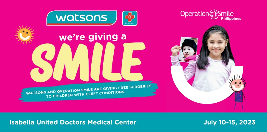 Caring Beyond Beauty: Watsons and Operation Smile Philippines Transforming Lives Together