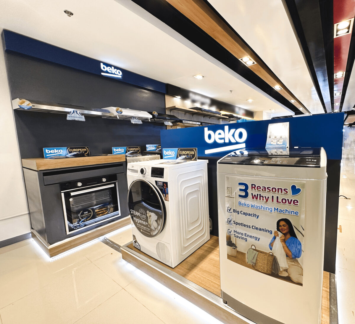 Explore Beko’s premium range of energy saving appliances at Anson’s newest branch in BGC