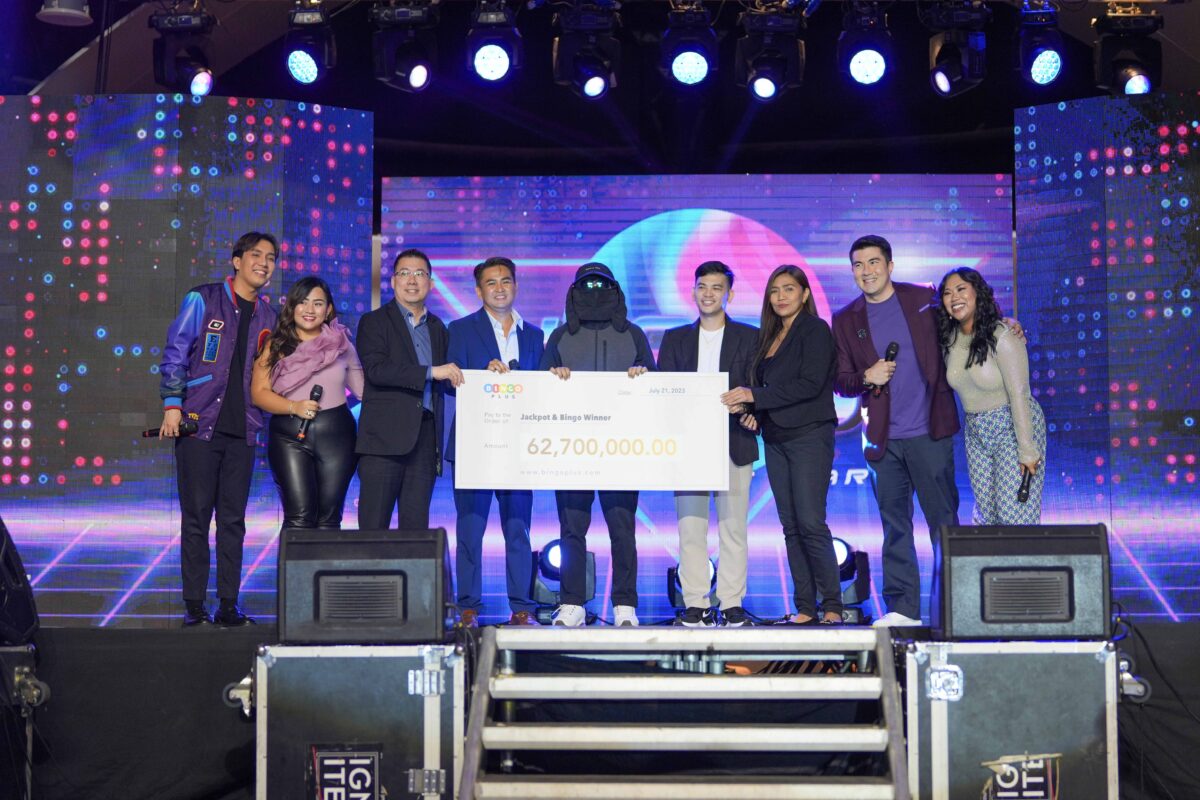 BingoPlus awards biggest jackpot prize of 62 million to lone winner at BingoPlus Day Jackpot Party