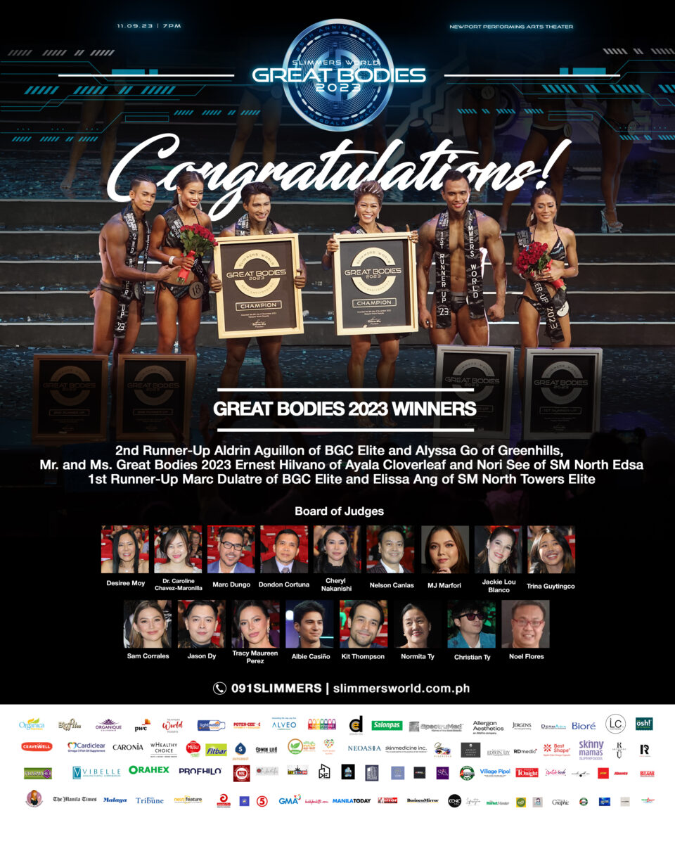 Presenting the Slimmers World Great Bodies 2023 winners!