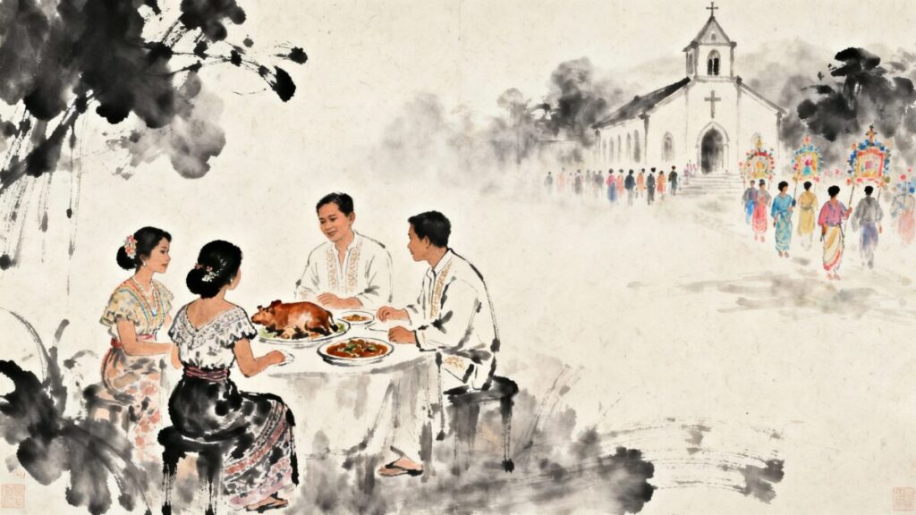 Faith, Fiesta, and Family: Spanish Influence