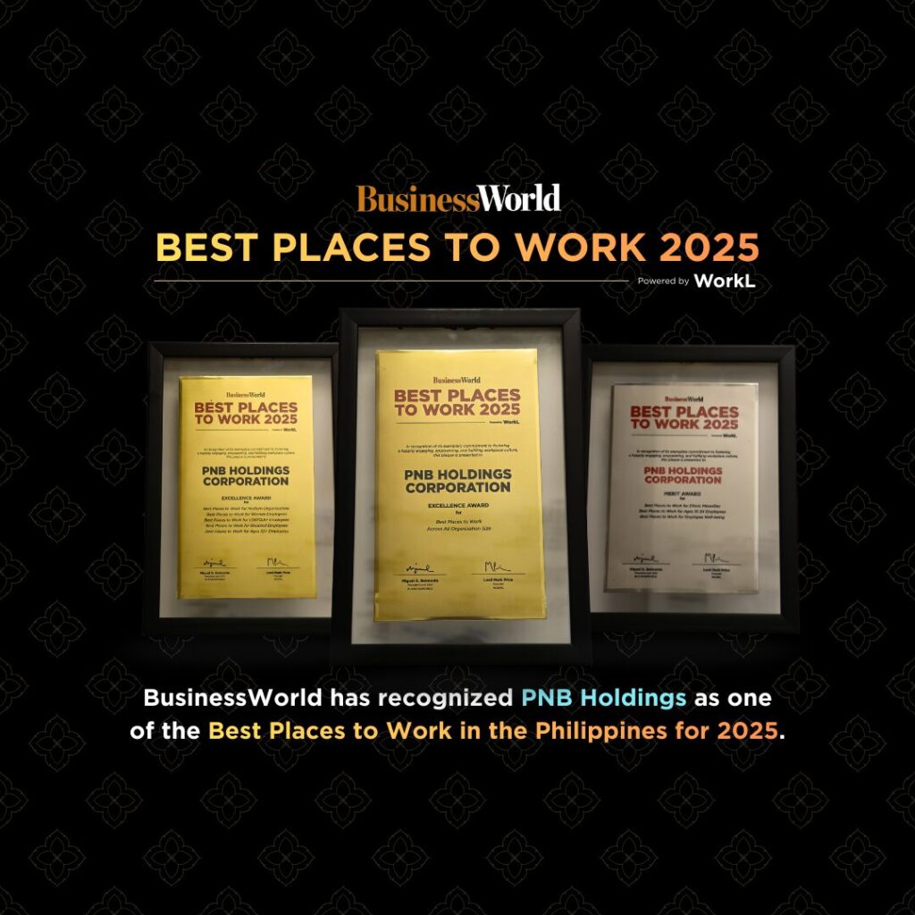 PNB Holdings Corporation Named One of the Best Places to Work in the Philippines for 2025