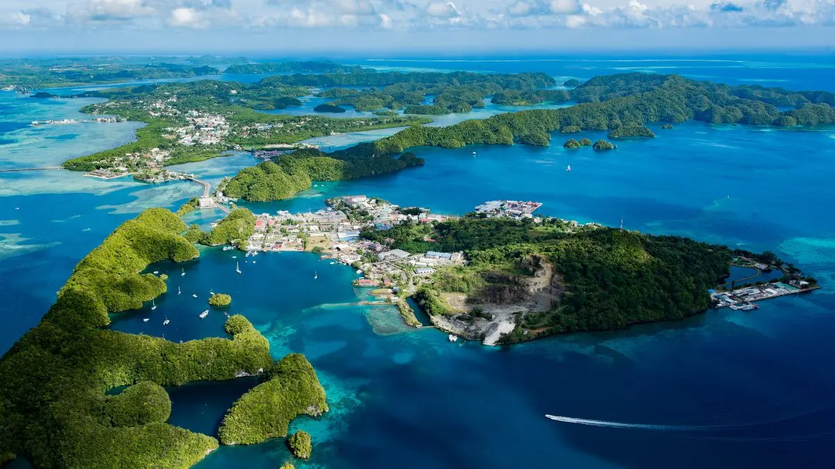 Summer of Koror, Palau Malakal Island