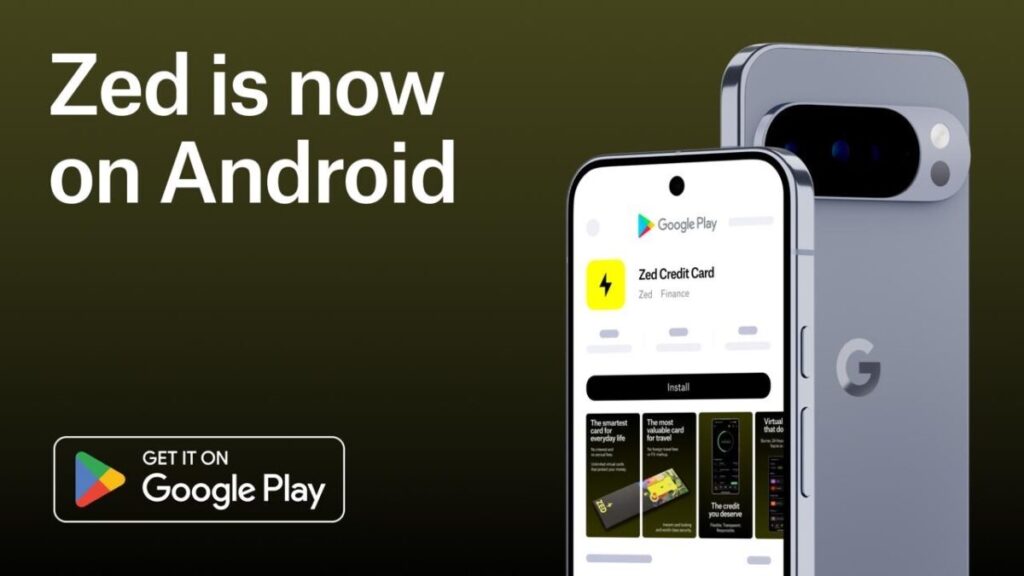 Zed Expands Its Credit Card to Android, Unlocking Access for Nearly 200,000 on Waitlist