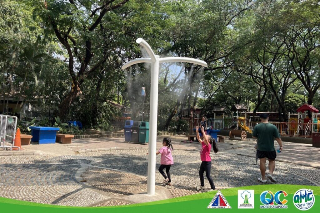Cool Relief for QCitizens: QMC Launches Outdoor Misting System to Beat the Summer Heat