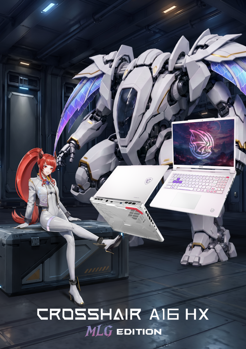 MSI’s All-New Crosshair A16 HX MLG Edition Gaming Laptop with the AMD Ryzen™ 9 8940HX processor & NVIDIA® GeForce RTX™ 5070 Laptop GPU Is Now Available