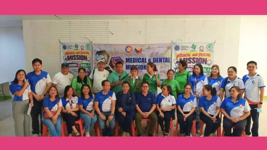 National Media Association of the Philippines (NMAP) in Partnership with PCSO, Shining Masambong Elderly INC (SMEI) and Barangay Masambong Brings Medical and Dental Services to 128 Patients in Quezon City