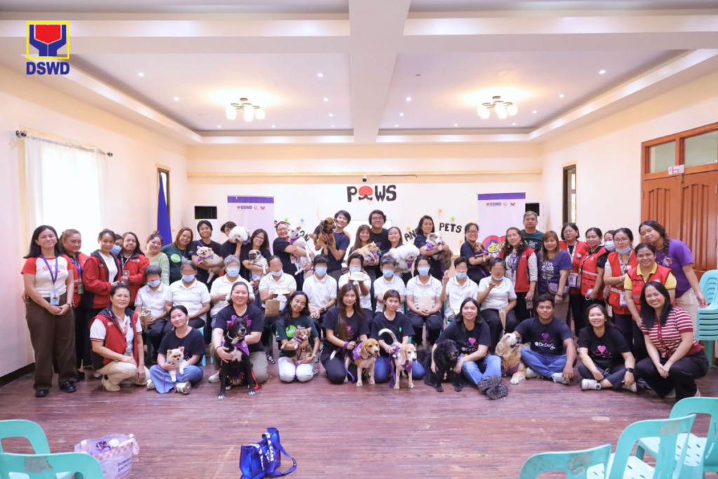 Doctor Dogs Bring Joy, Comfort, And Healing To DSWD Sanctuary Center Residents