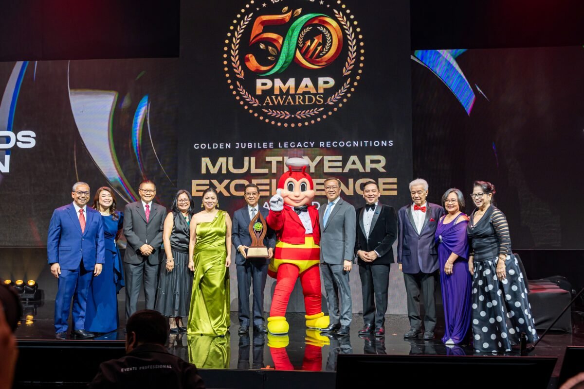 Jollibee Group among Four Honorees of PMAP Multi-Year Excellence Award