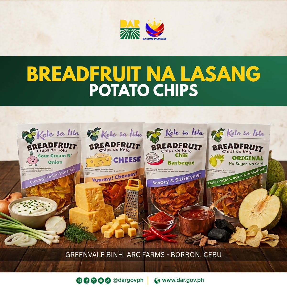 From Farm to Crunch: Cebu Farmer Turns Breadfruit Into Innovative “Chips De Kolo”