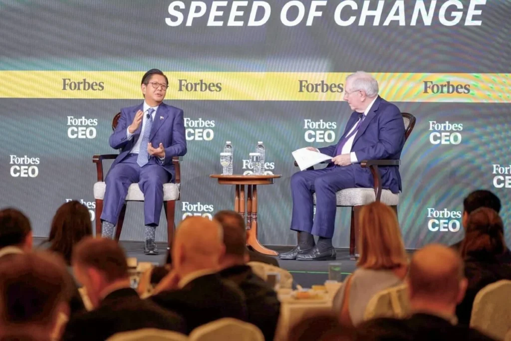 Marcos Brings Philippines’ Investment Vision to Global Business Leaders at Forbes CEO Conference in Singapore